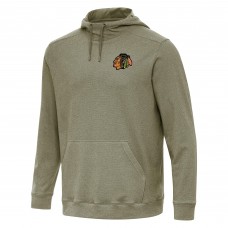 Толстовка Chicago Blackhawks Antigua Olive Cloud