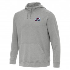 Толстовка Colorado Avalanche Antigua Heather Gray Cloud