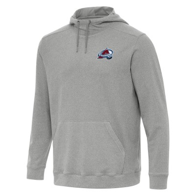 Толстовка Colorado Avalanche Antigua Heather Gray Cloud