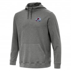 Толстовка Colorado Avalanche Antigua Heather Black Cloud