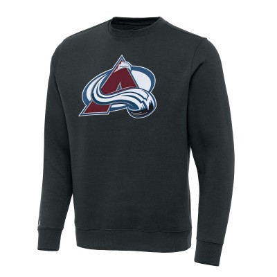 Кофта Colorado Avalanche Antigua Charcoal Victory Crewneck