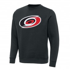 Кофта Carolina Hurricanes Antigua Charcoal Victory Crewneck