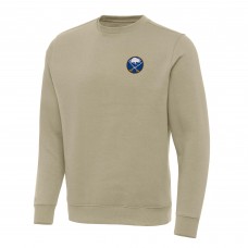 Кофта Buffalo Sabres Antigua Khaki Victory Crewneck