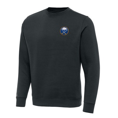 Кофта Buffalo Sabres Antigua Charcoal Victory Crewneck