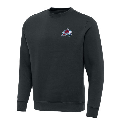 Кофта Colorado Avalanche Antigua Charcoal Victory Crewneck