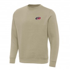 Кофта Carolina Hurricanes Antigua Khaki Victory Crewneck
