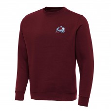 Кофта Colorado Avalanche Antigua Burgundy Victory Crewneck