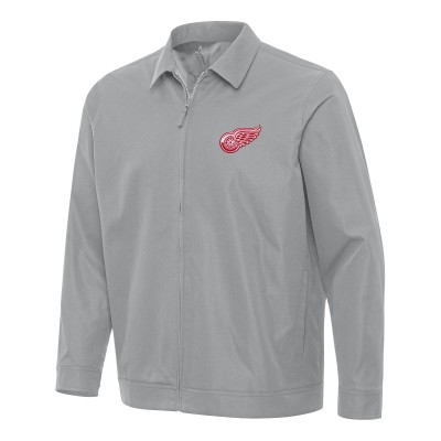 Кофта на молнии Detroit Red Wings Antigua Pivot - Gray