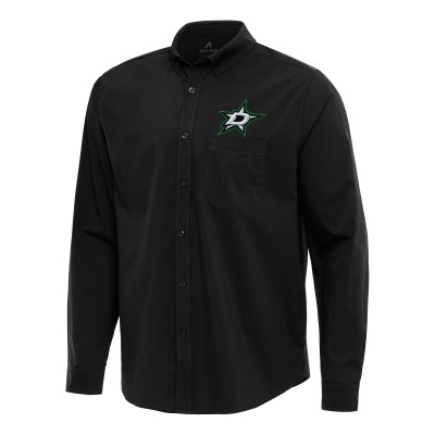 Рубашка Dallas Stars Antigua Flight Woven Tri-Blend - Black