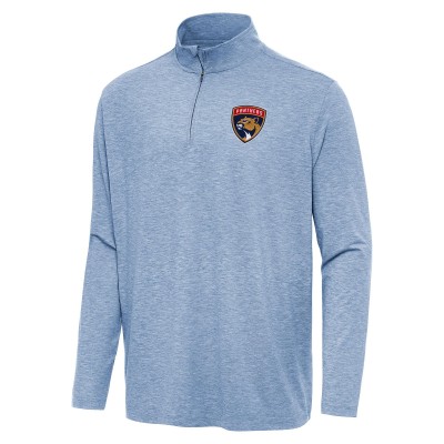 Кофта на короткой молнии Florida Panthers Antigua Hunk - Heather Aqua