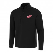 Кофта на короткой молнии Detroit Red Wings Antigua Insider - Black