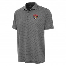 Поло Florida Panthers Antigua Scheme - Heather Black