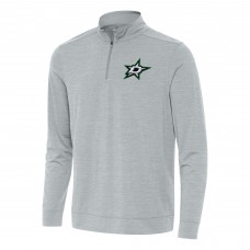 Кофта на короткой молнии Dallas Stars Antigua Bright - Heather Gray