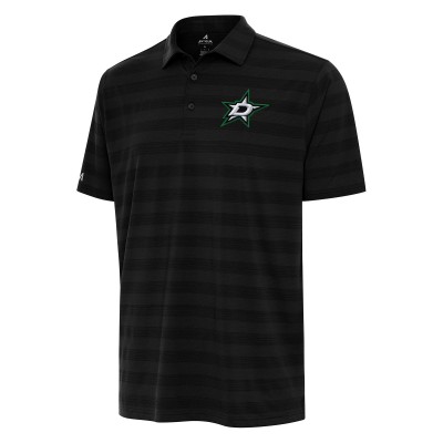 Dallas Stars Antigua Tunnel Polo - Black