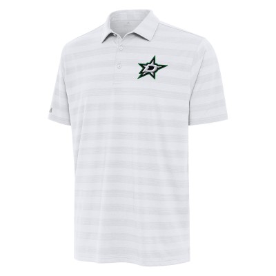 Dallas Stars Antigua Tunnel Polo - White