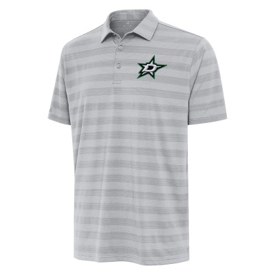 Dallas Stars Antigua Tunnel Polo - Gray
