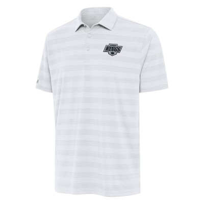 Los Angeles Kings Antigua White Tunnel Polo