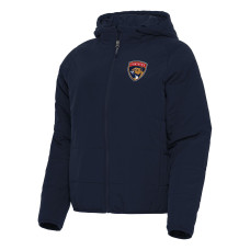 Женская куртка Florida Panthers Antigua Navy Universe Full-Zip Puffer