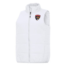Женская жилетка Florida Panthers Antigua White Experience Full-Zip Женская жилетка Florida Panthers Antigua White Experience Full-Zip