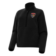 Женская свитшот Florida Panthers Antigua Black Figure Half-Zip Pullover Женская свитшот Florida Panthers Antigua Black Figure Half-Zip Pullover