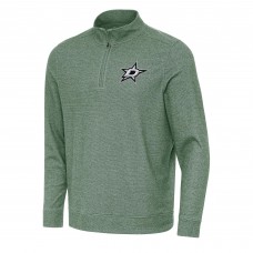 Кофта на короткой молнии Dallas Stars Antigua Subtle - Hunter Green