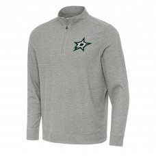 Кофта на короткой молнии Dallas Stars Antigua Subtle - Heather Gray