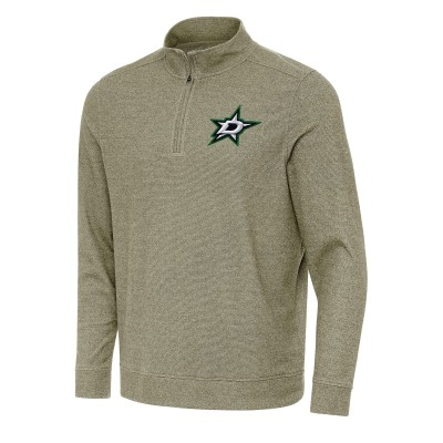 Кофта на короткой молнии Dallas Stars Antigua Subtle - Olive