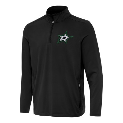 Кофта на короткой молнии Dallas Stars Antigua Perilous - Black