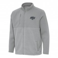 Los Angeles Kings Antigua Gray Daily Fused Full-Zip Jacket