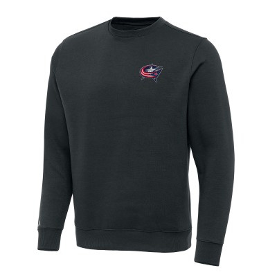 Кофта Columbus Blue Jackets Antigua Victory Crewneck - Charcoal