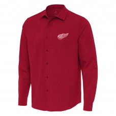 Рубашка Detroit Red Wings Antigua Exposure Woven - Red