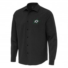 Рубашка Dallas Stars Antigua Exposure Woven - Black