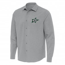 Рубашка Dallas Stars Antigua Exposure Woven - Gray