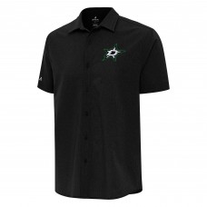 Рубашка с коротким рукавом Dallas Stars Antigua Activate Woven - Black