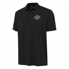Los Angeles Kings Antigua Black Reprocess Polo
