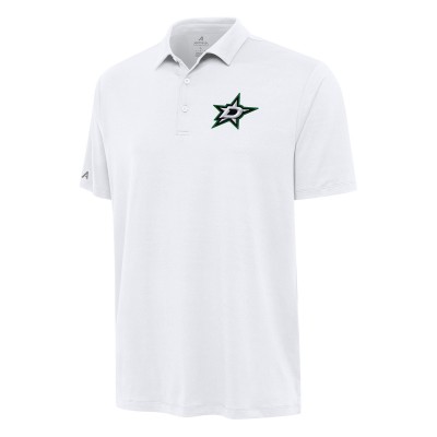Dallas Stars Antigua Reprocess Polo - White