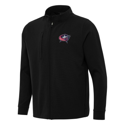 Кофта на молнии Columbus Blue Jackets Antigua Regard - Black