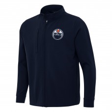 Кофта на молнии Edmonton Oilers Antigua Navy Regard