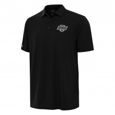 Los Angeles Kings Antigua Black Era Polo