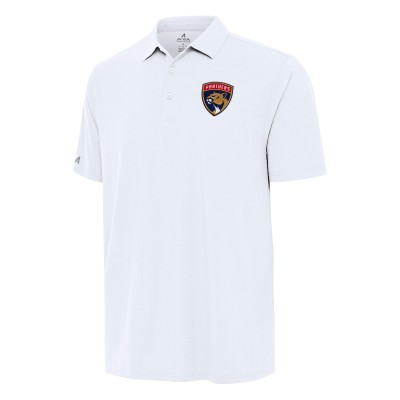 Florida Panthers Antigua White Era Polo