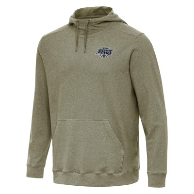 Los Angeles Kings Antigua Olive Cloud Pullover Hoodie