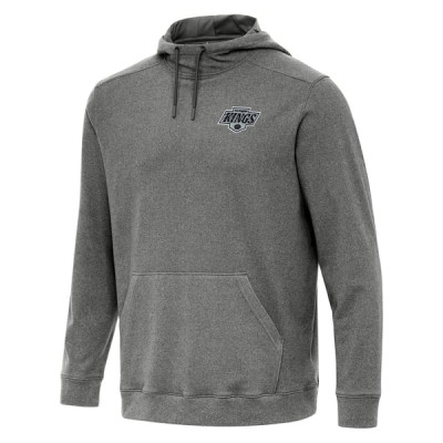 Толстовка Los Angeles Kings Antigua Heather Black Cloud