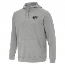 Los Angeles Kings Antigua Heather Gray Cloud Pullover Hoodie