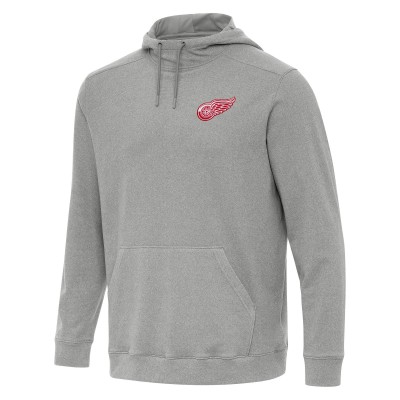 Толстовка Detroit Red Wings Antigua Cloud - Heather Gray