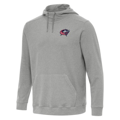 Толстовка Columbus Blue Jackets Antigua Cloud - Heather Gray