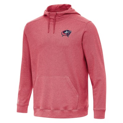 Толстовка Columbus Blue Jackets Antigua Cloud - Heather Red