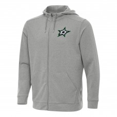 Толстовка на молнии Dallas Stars Antigua Effortless - Heather Gray