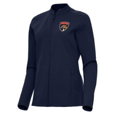 Женская куртка Florida Panthers Antigua Navy Regard Full-Zip Женская куртка Florida Panthers Antigua Navy Regard Full-Zip