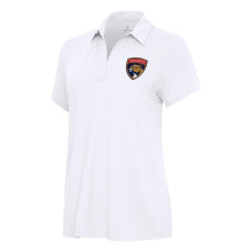 Женская поло Florida Panthers Antigua White Era