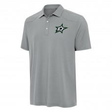 Dallas Stars Antigua Gray Western Polo